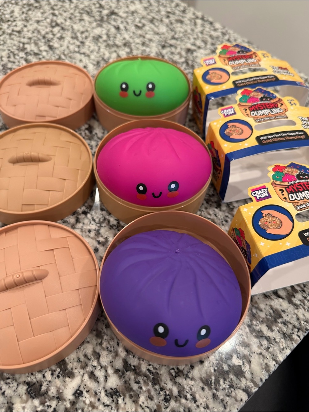 Bundle of 3 RMS Mystery Dumplings GOLD GLITTER EDITION